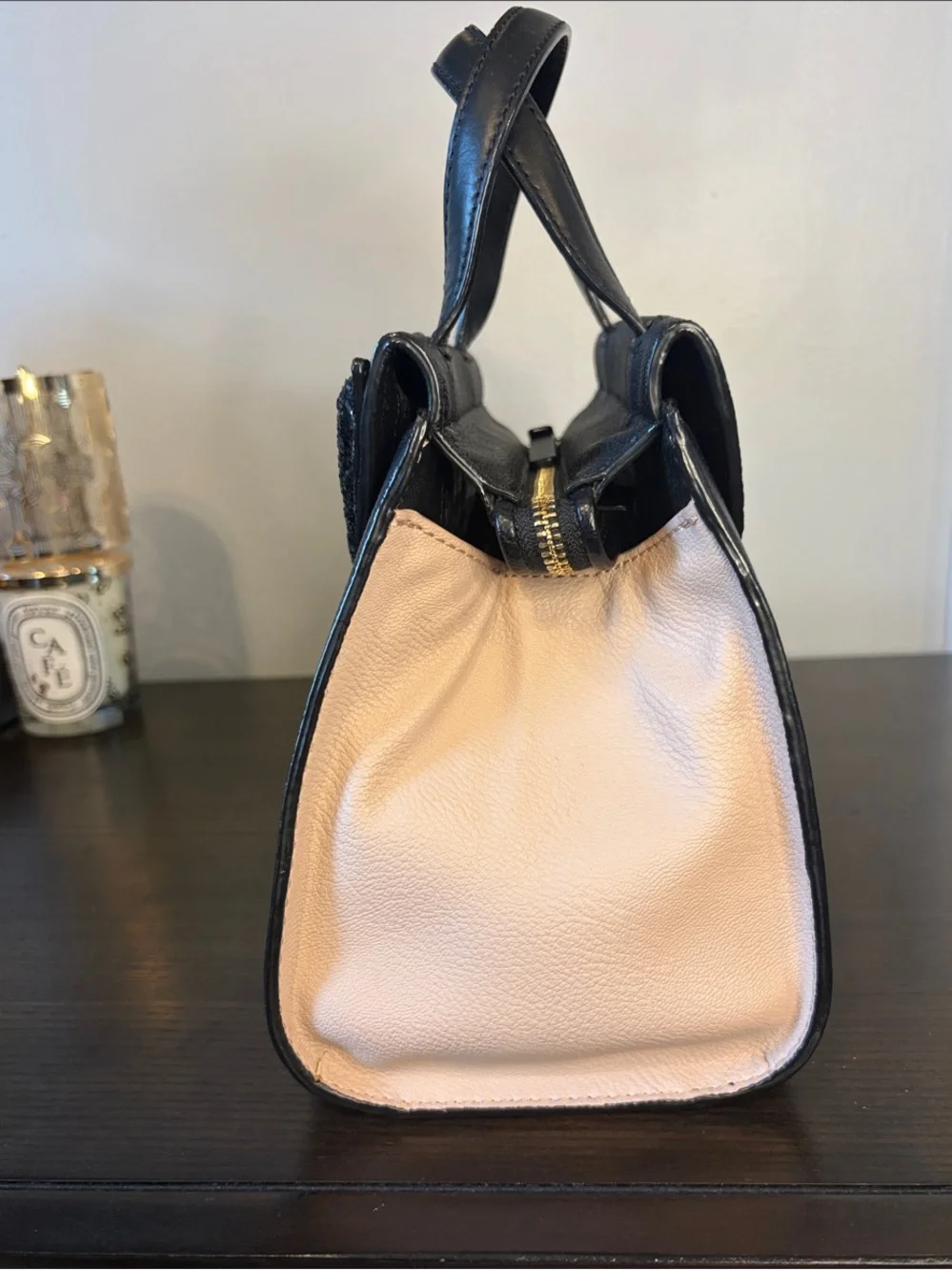 Kate Spade Dress The Part Masquerade Mask Lip Satchel Crossbody